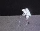 Astronaut Drops Hammer On The Moon